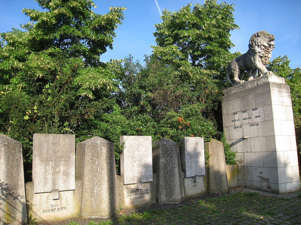 War memorial, Wurzburg, Germany