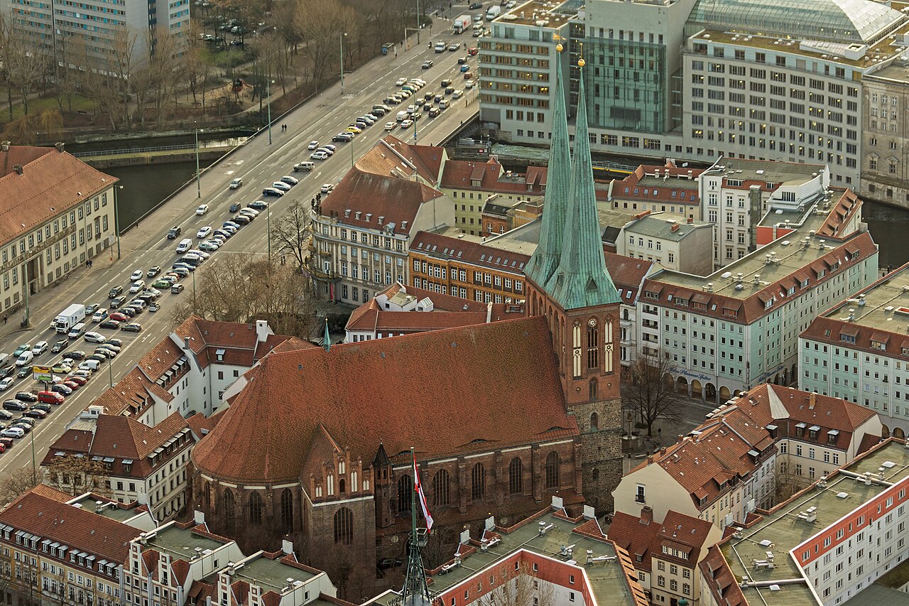 View from Berlin TV Tower on St