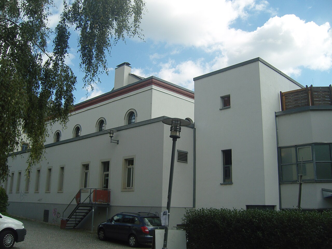 Denkmalgeschütztes Nordbad in der Louisenstraße 48 in Dresden