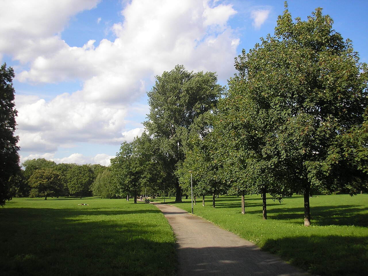 Der Nordpark in Erfurt