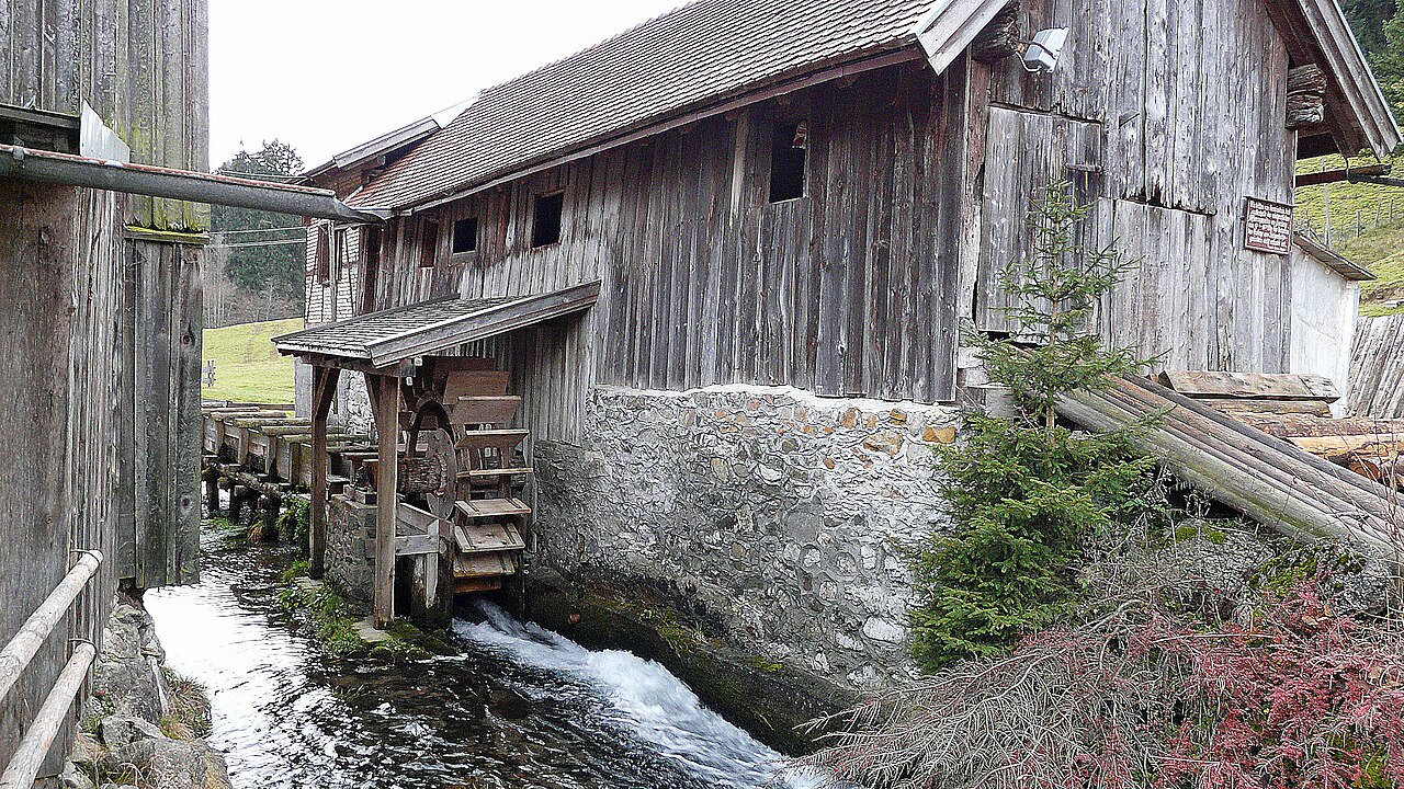 Obermühle-Säge bei Fischen im Allgäu