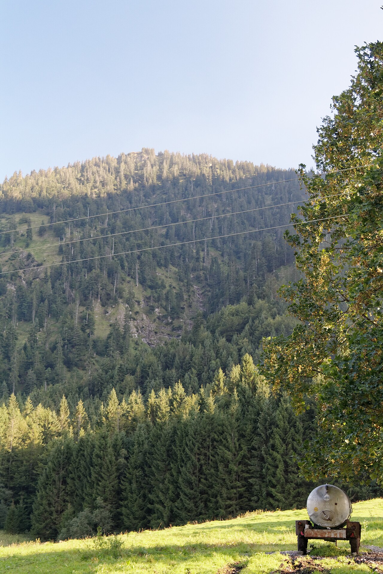 Der Ochsensitz, ein Nebengipfel der Notkarspitze