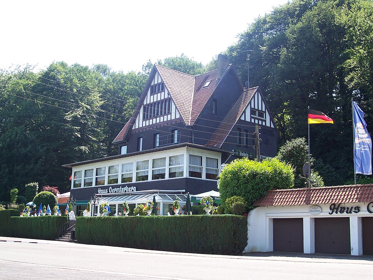 Haus Oermterberg at the Oermter Berg in Rheurdt, Germany
