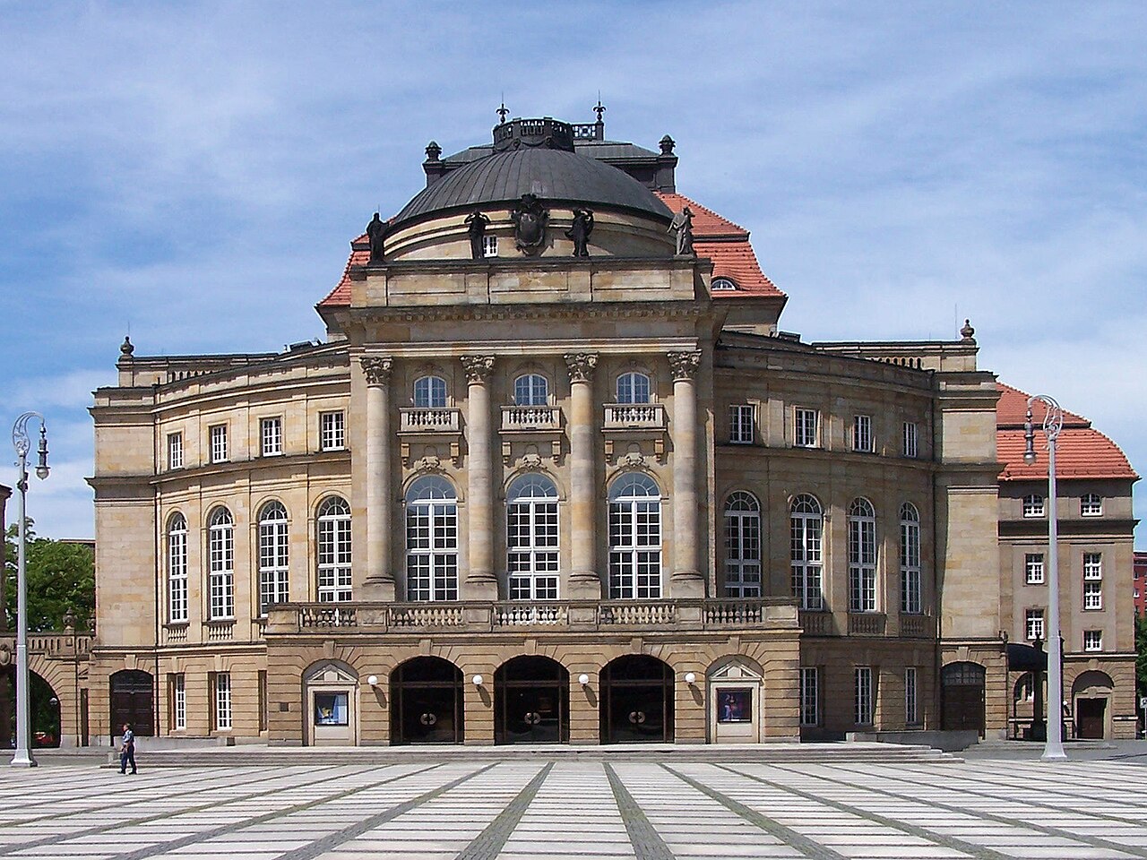 Das Opernhaus in Chemnitz