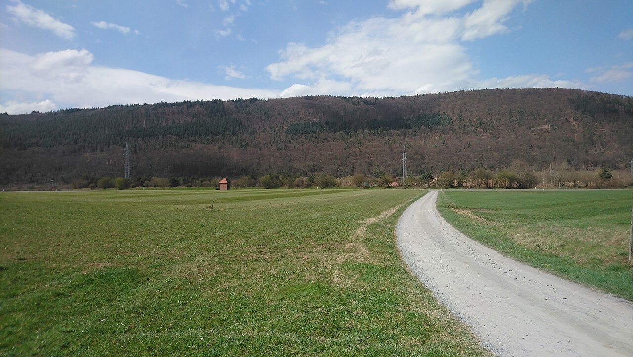 Der Berg Ospis von Bürgstadt aus gesehen