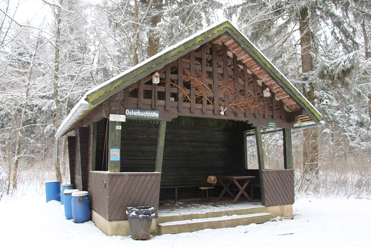Osterbuchhütte (Aalen) öffentlich zugänliche Schutzhütte