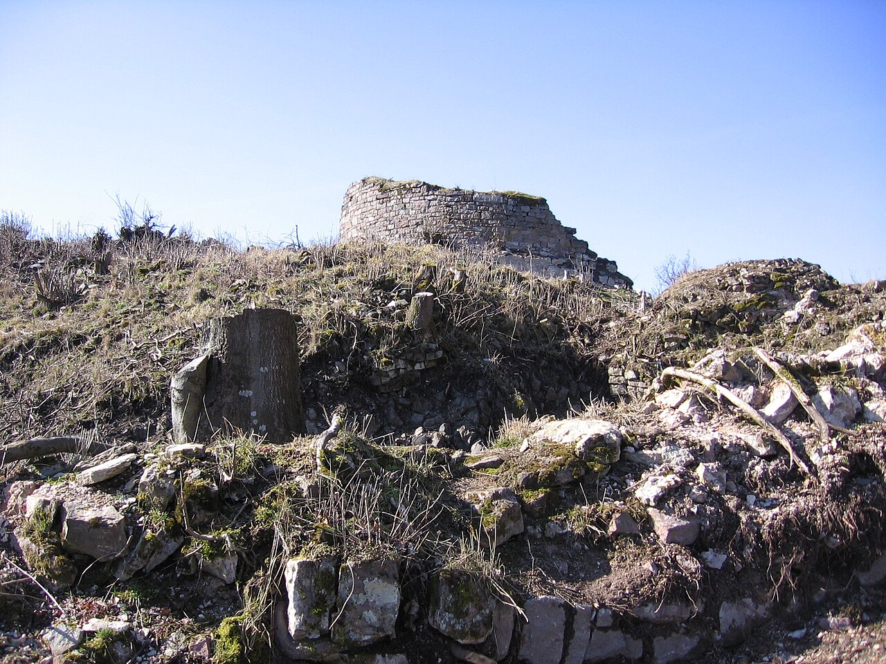Bild der Ruine Osterburg bei Bischofsheim, Rhön