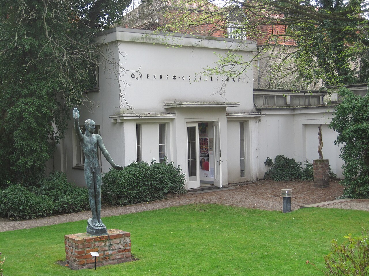 Pavillion der Overbeck-Gesellschaft in Lübeck, in den Bürgergärten hinter dem Behnhaus