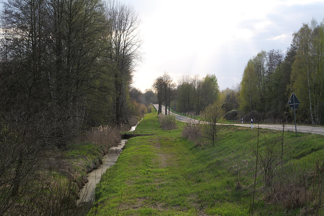 Landschaftsschutzgebiet Peitzer Teichlandschaft mit Hammergraben am 24