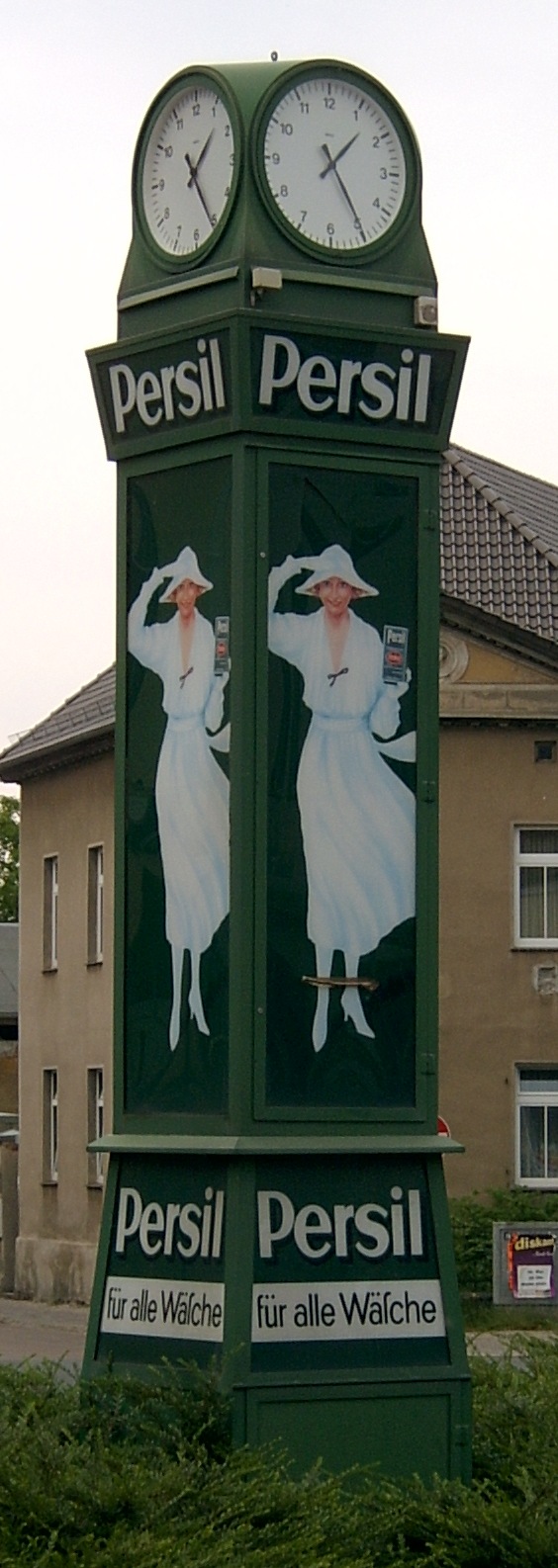 Die "Persiluhr" in Köthen (Anhalt)