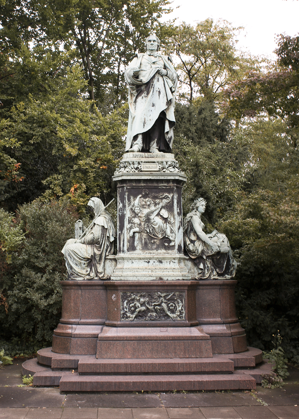 Düsseldorf, Peter-von-Cornelius-Denkmal