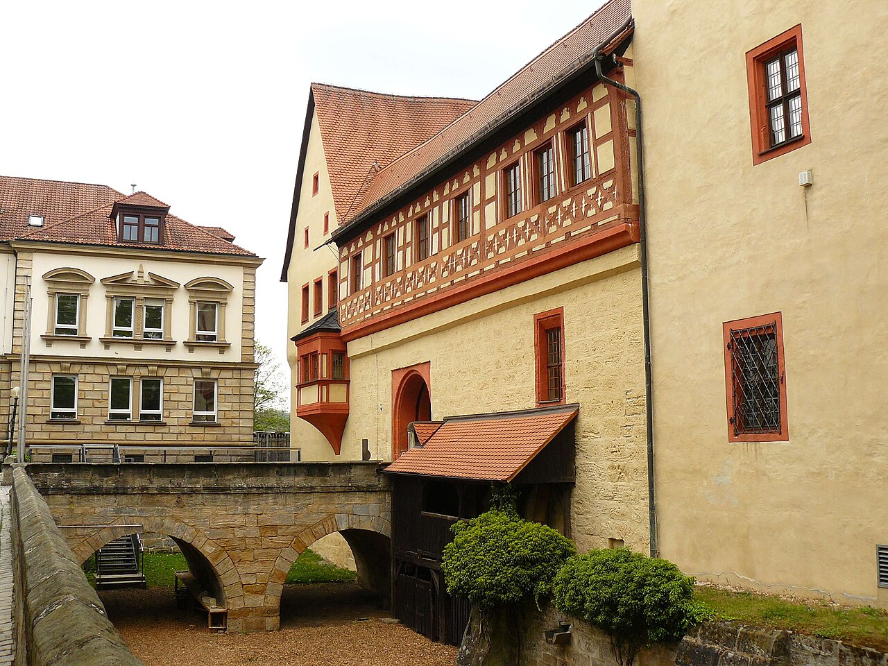 Burg Forchheim so called "Kaiserpfalz"