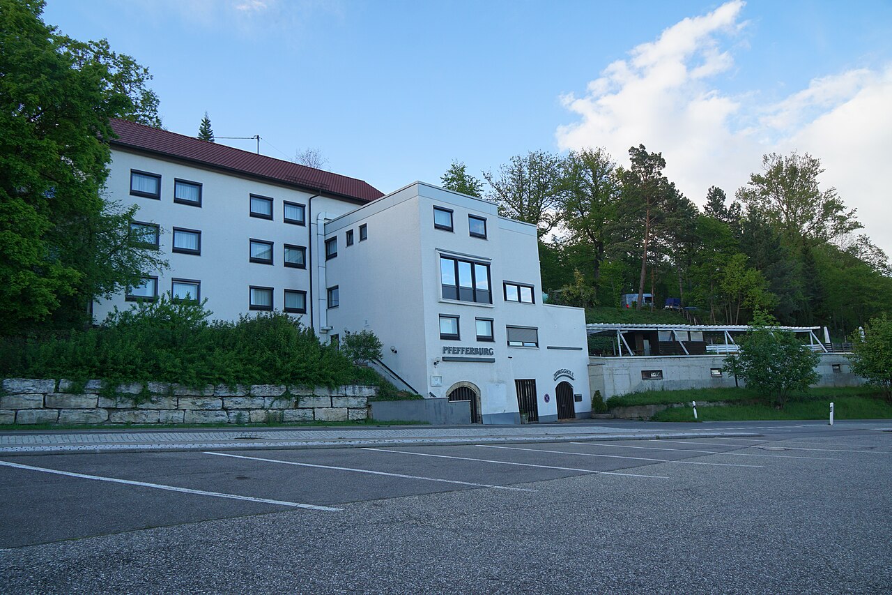 Die Pfefferburg in Schönaich, ein Hotel- und Gastronomiebetrieb an der Grenze zu Böblingen