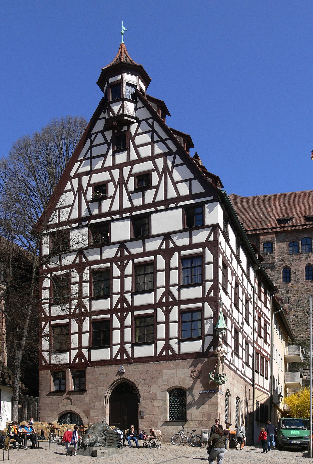 Nürnberg, Pilatushaus beim Tiergärtnertor