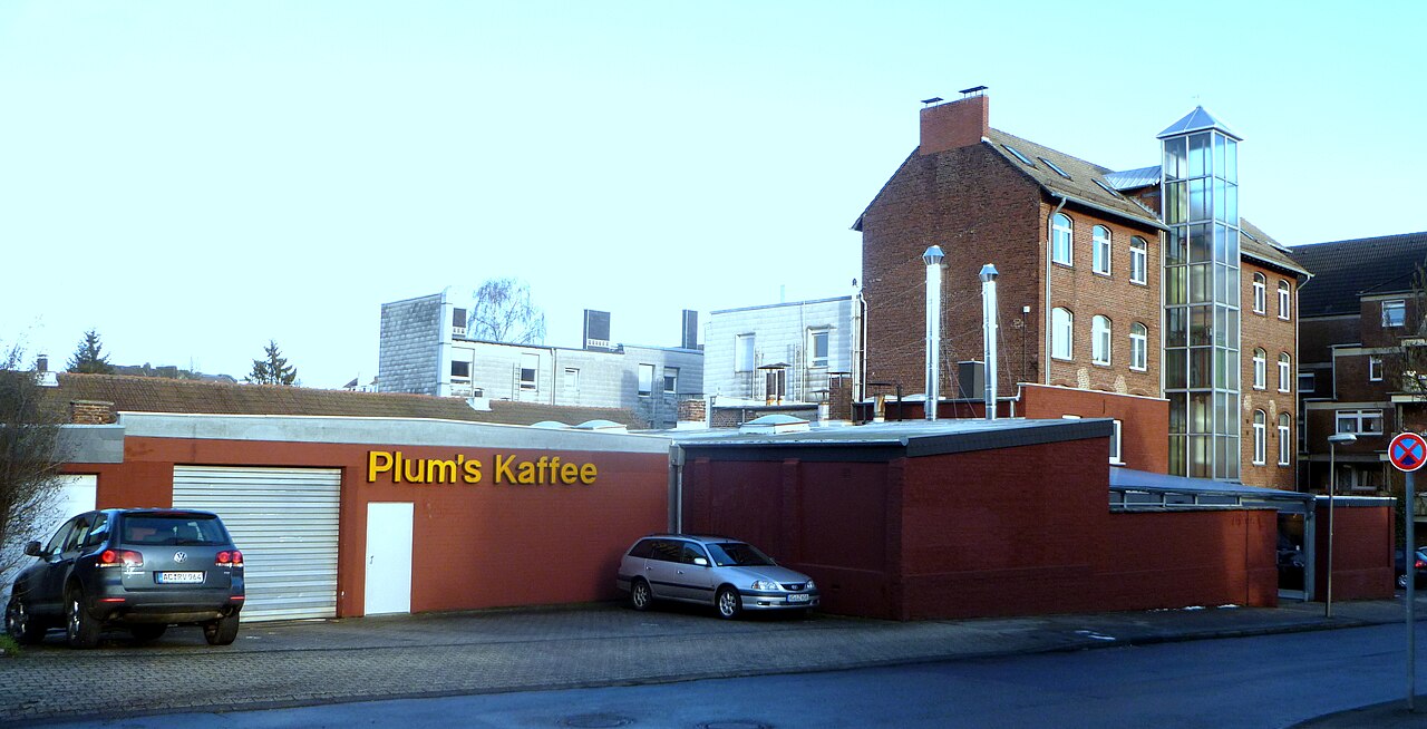 Zentrale Plums-Kaffee in Aachen