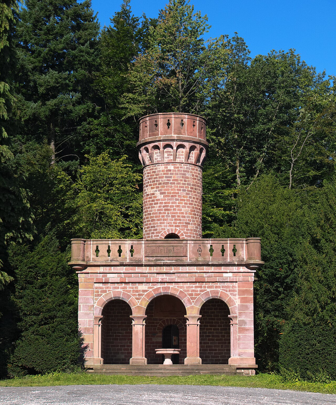Observation tower Posseltslust, settlement Kohlhof, Heidelberg in Germany