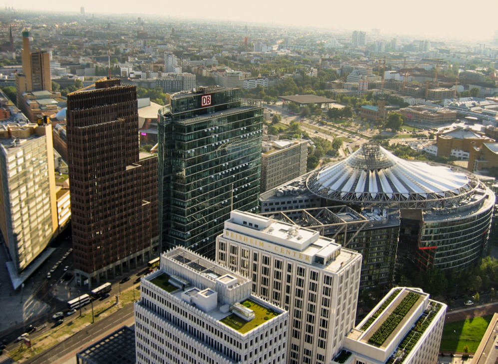 Potsdamer Platz , Berlin (bird's eye view)