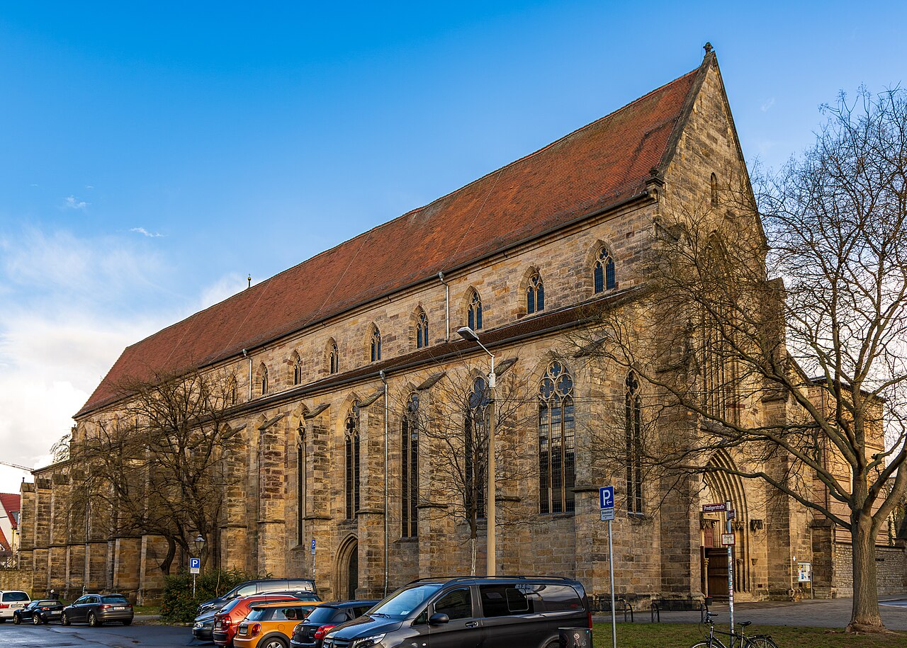 Die Predigerkirche in Erfurt