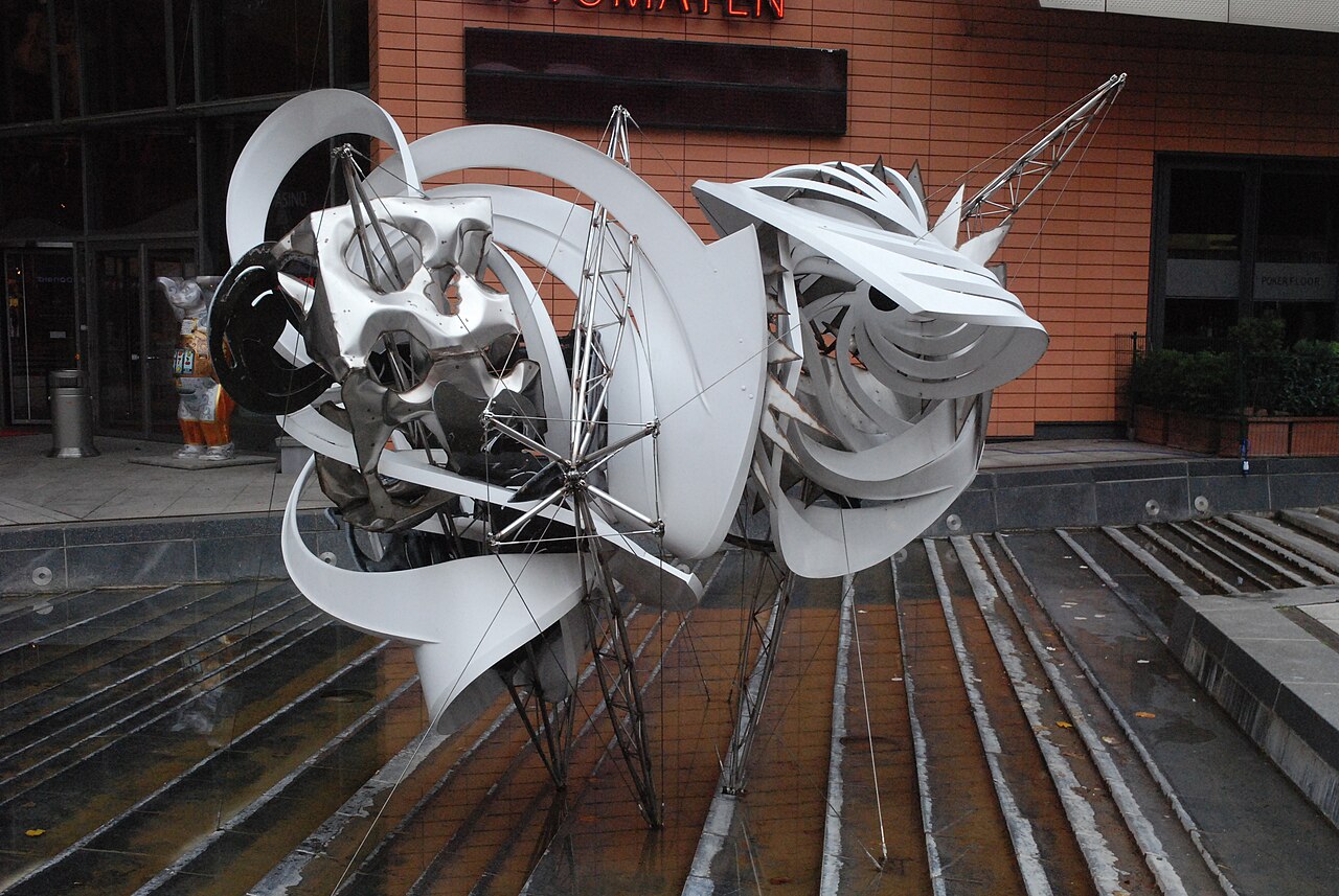 Frank Stella, Prince Frederick Arthur of Homburg, General of Cav, Berlin, Marlene-Dietrich-Platz