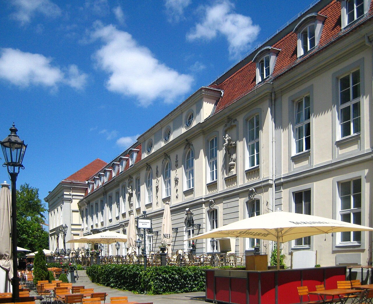 The Prinzessinnenpalais (Crown Princess Palace), also called Opernpalais (Opera Palace), at Bebelplatz in Berlin-Mitte