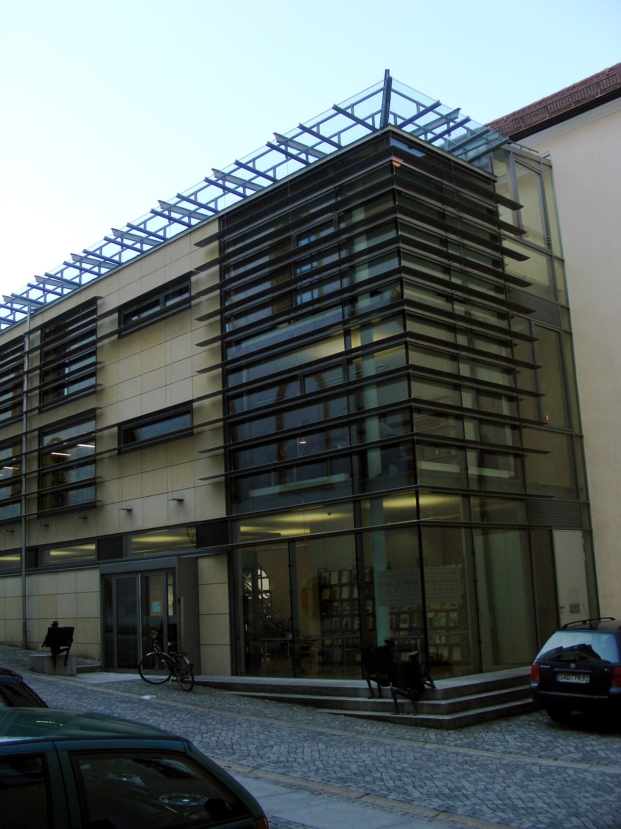 Amberg - Staatliche Bibliothek (Provinzialbibliothek), Anbau