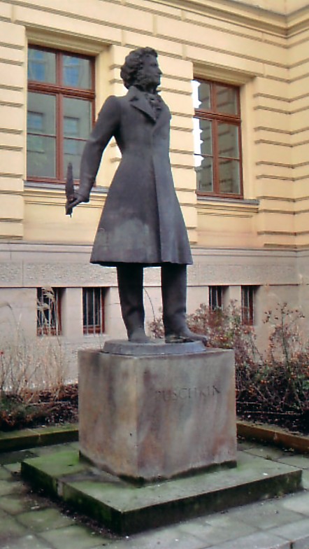 Pushkin monument by Anatoli A