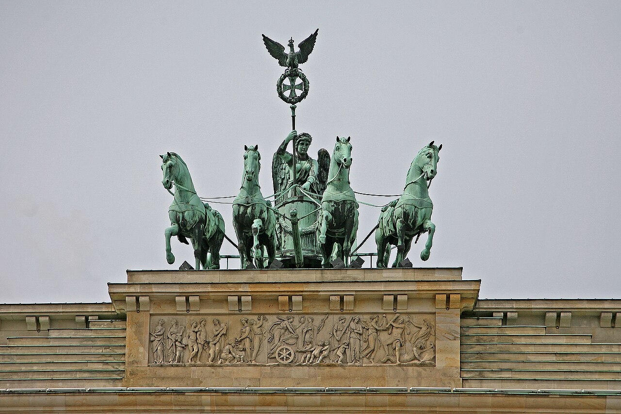 Berlin, Quadriga on the Brandenburg Gate