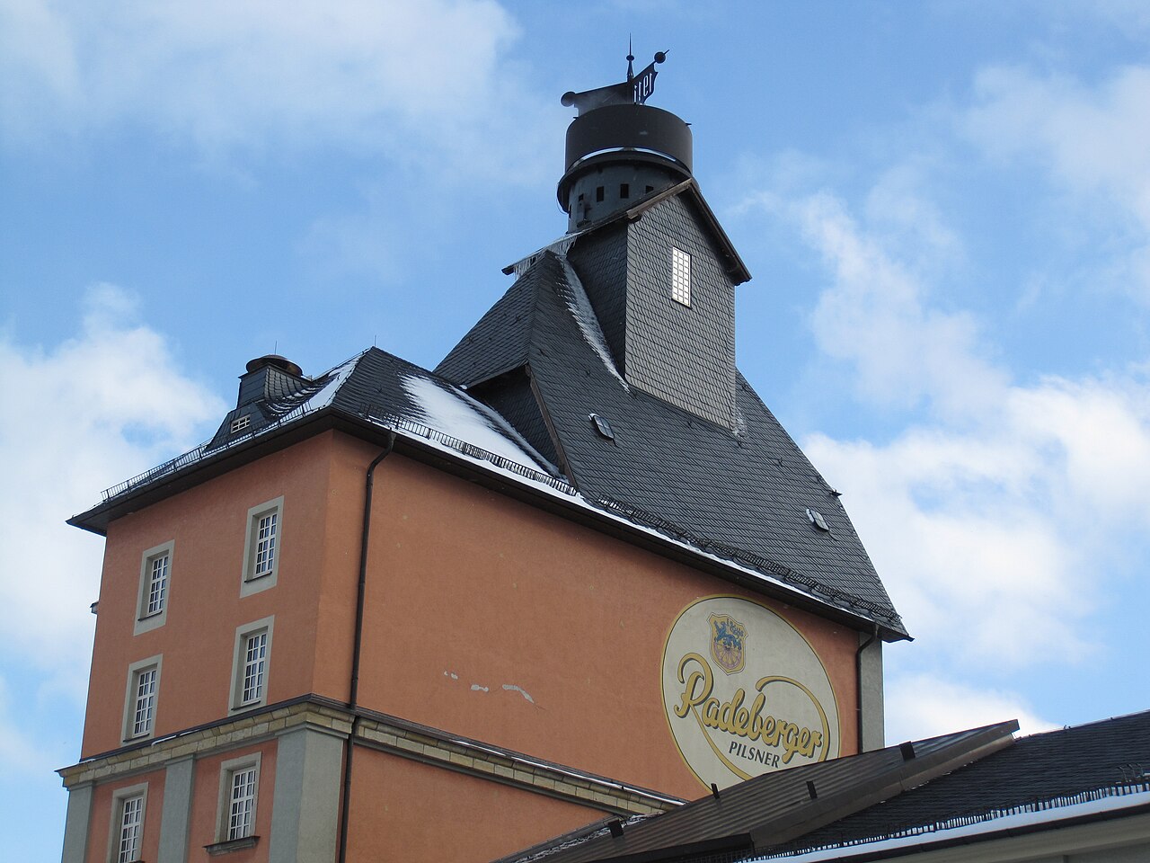Radeberger old brewery house