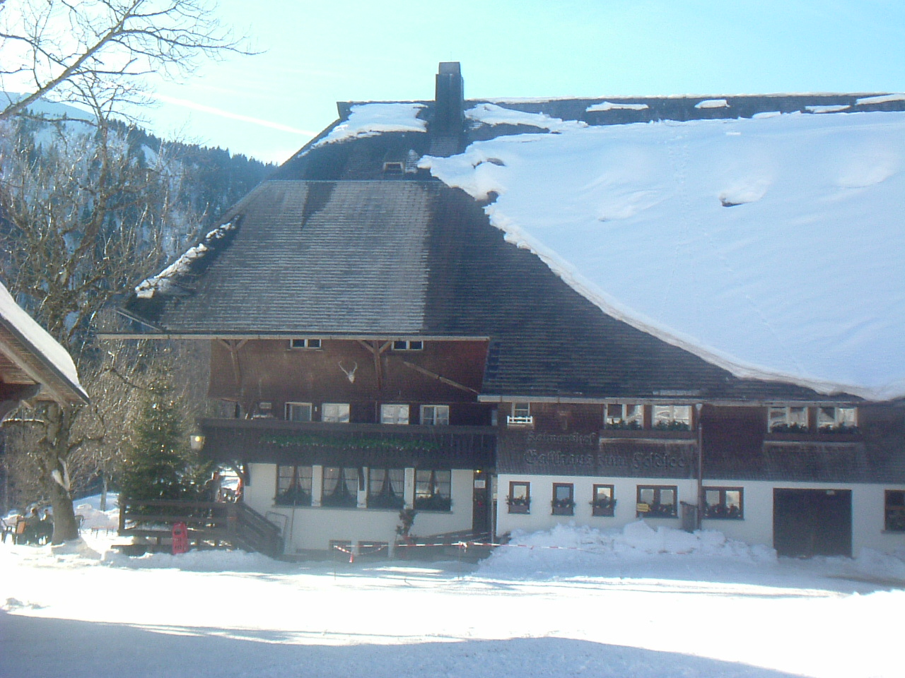 Blick auf den Raimartihof, Längsseite