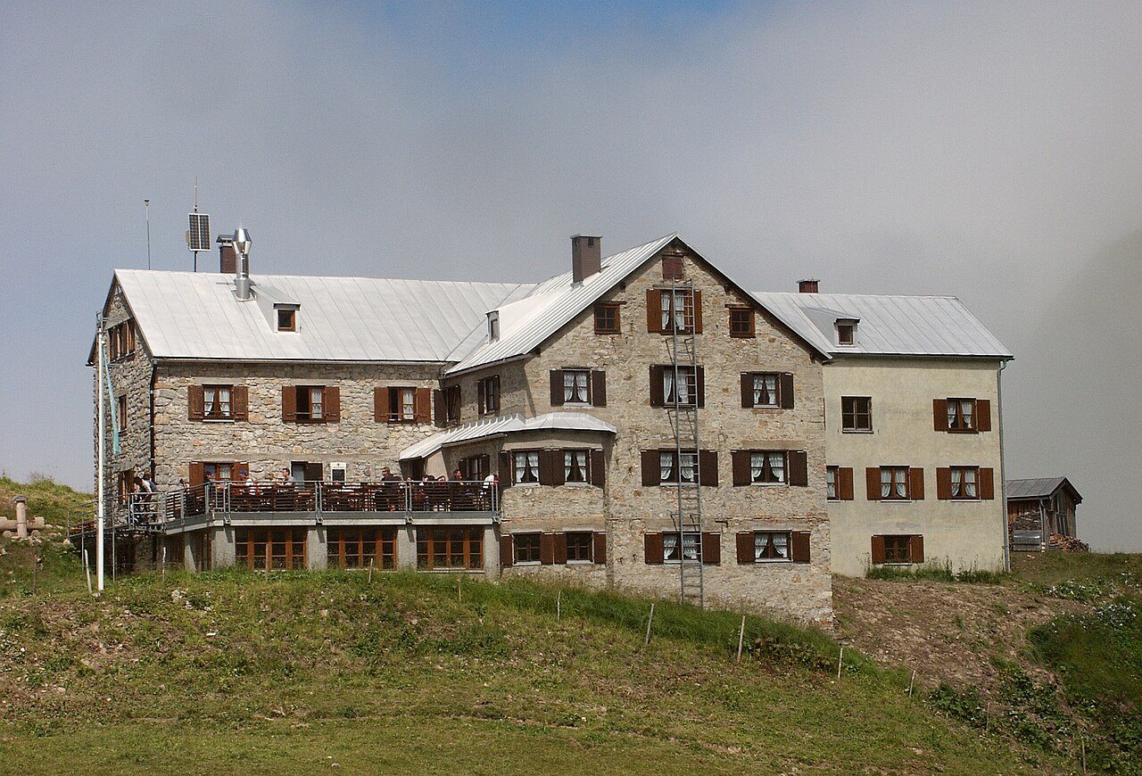 Rappenseehütte, south of Oberstdorf, Germany