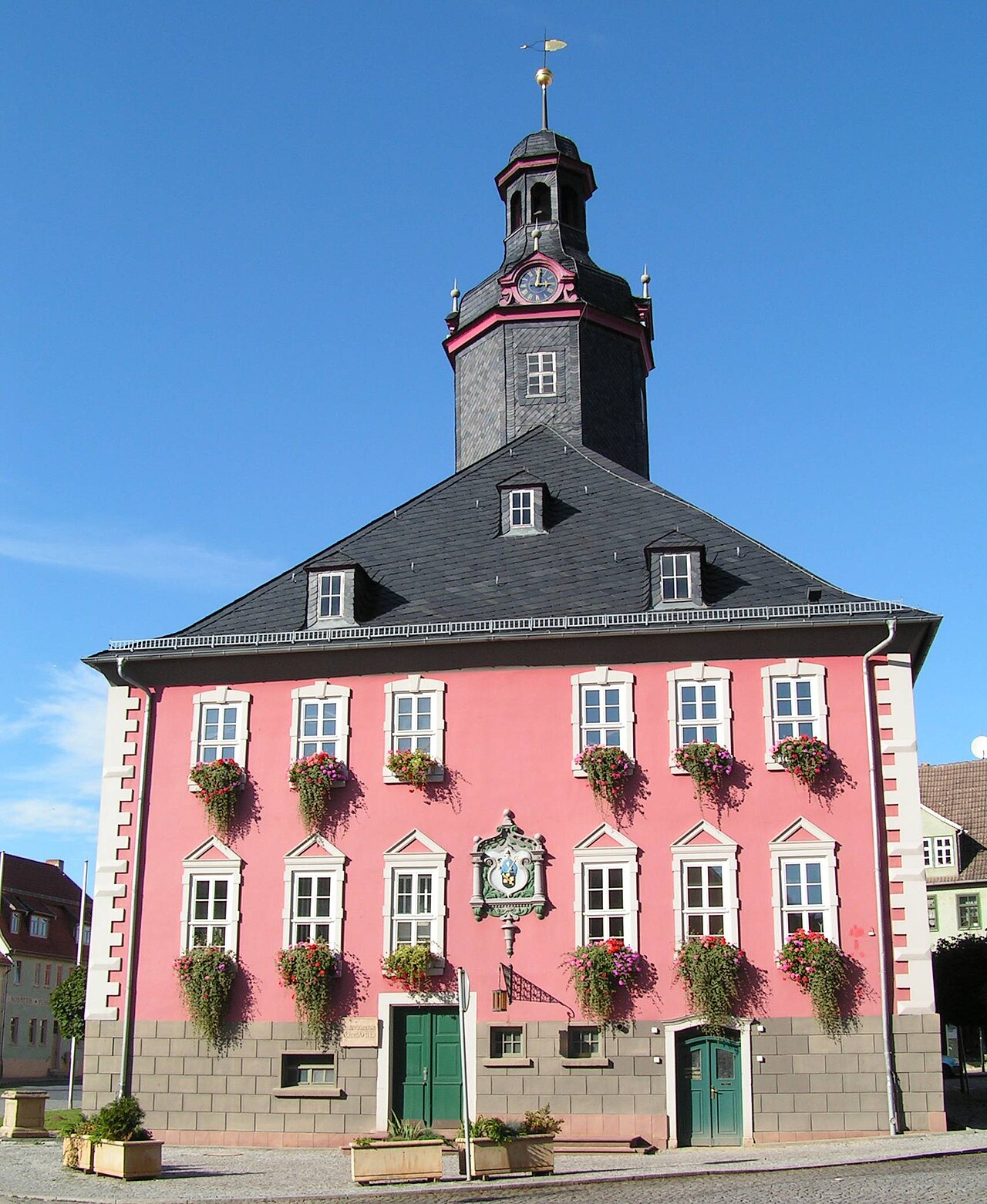 Rathaus von Kölleda (Thüringen, Deutschland)