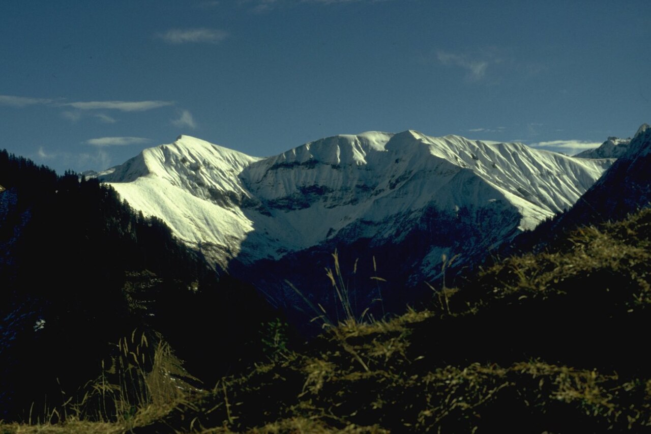 Raueck und Kreuzeck vom Älpelekopf, Allgäuer Alpen, Deutschland