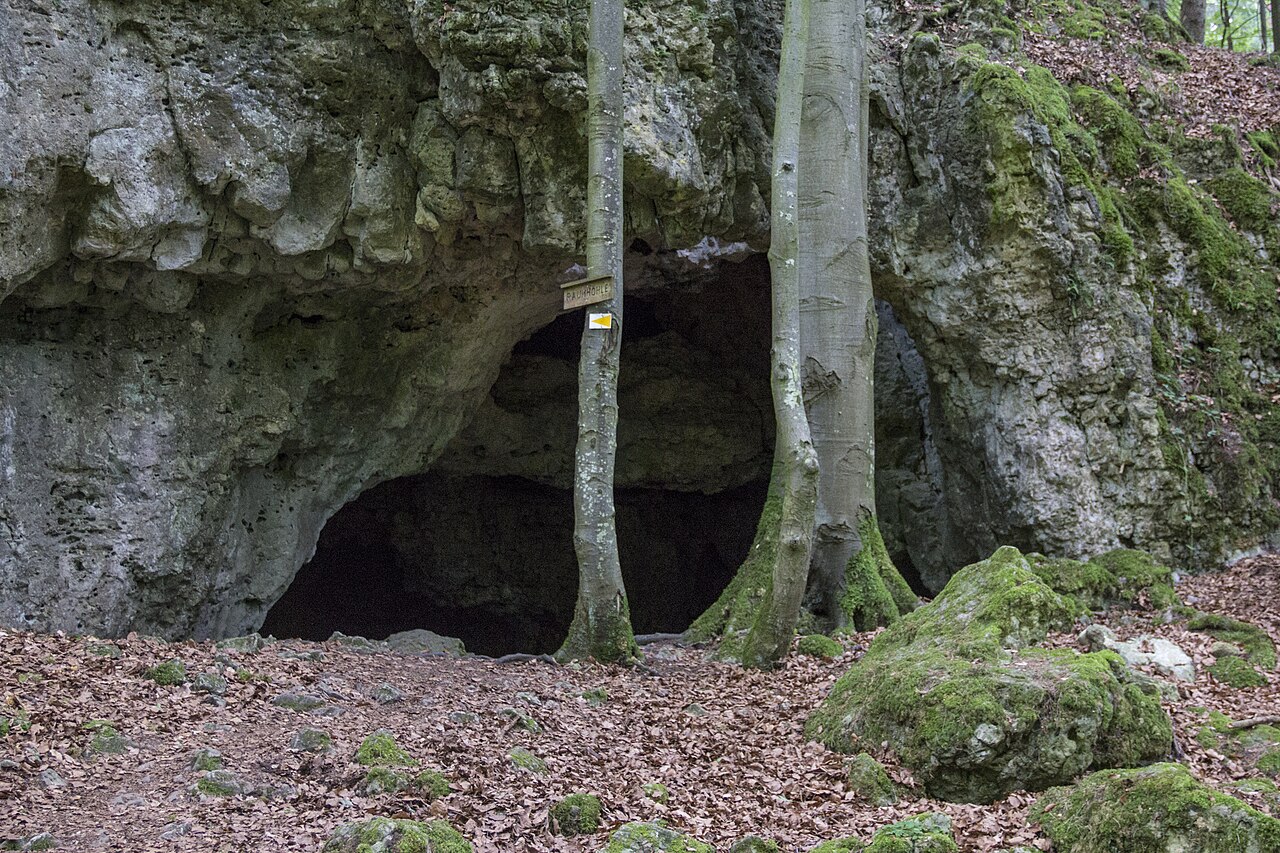 Karsthöhle, Raumgrotte, Plech, Naturpark Fränkische Schweiz-Veldensteiner Forst