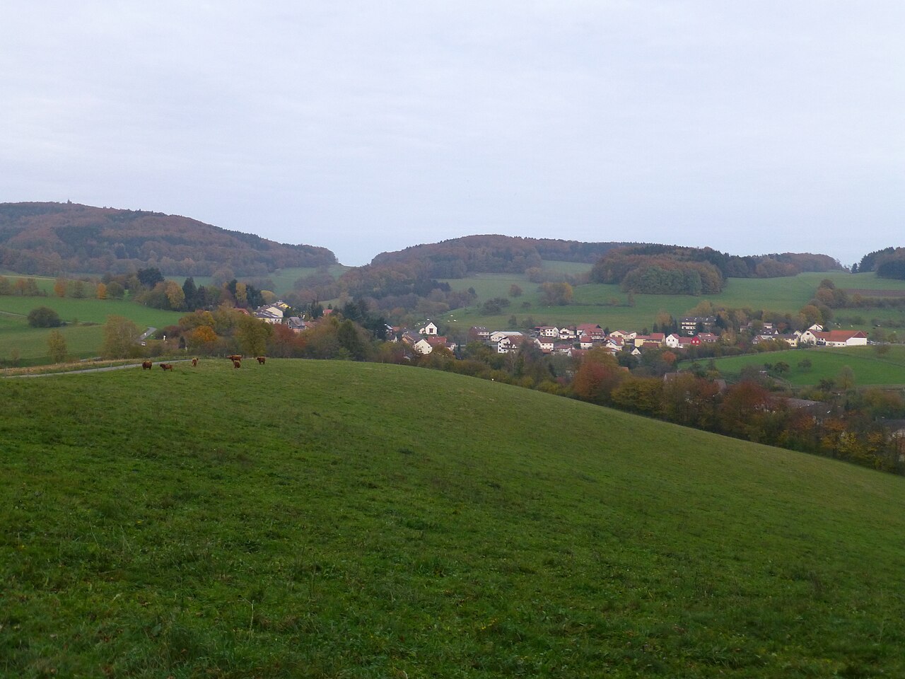 Der Raupenstein aus westsüdwestlicher Richtung