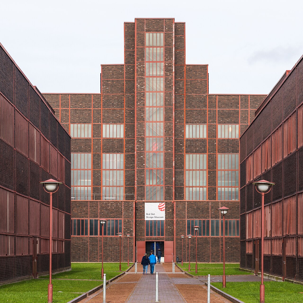 Red dot design museum im ehemaligen Kesselhaus der Zeche Zollverein, Essen