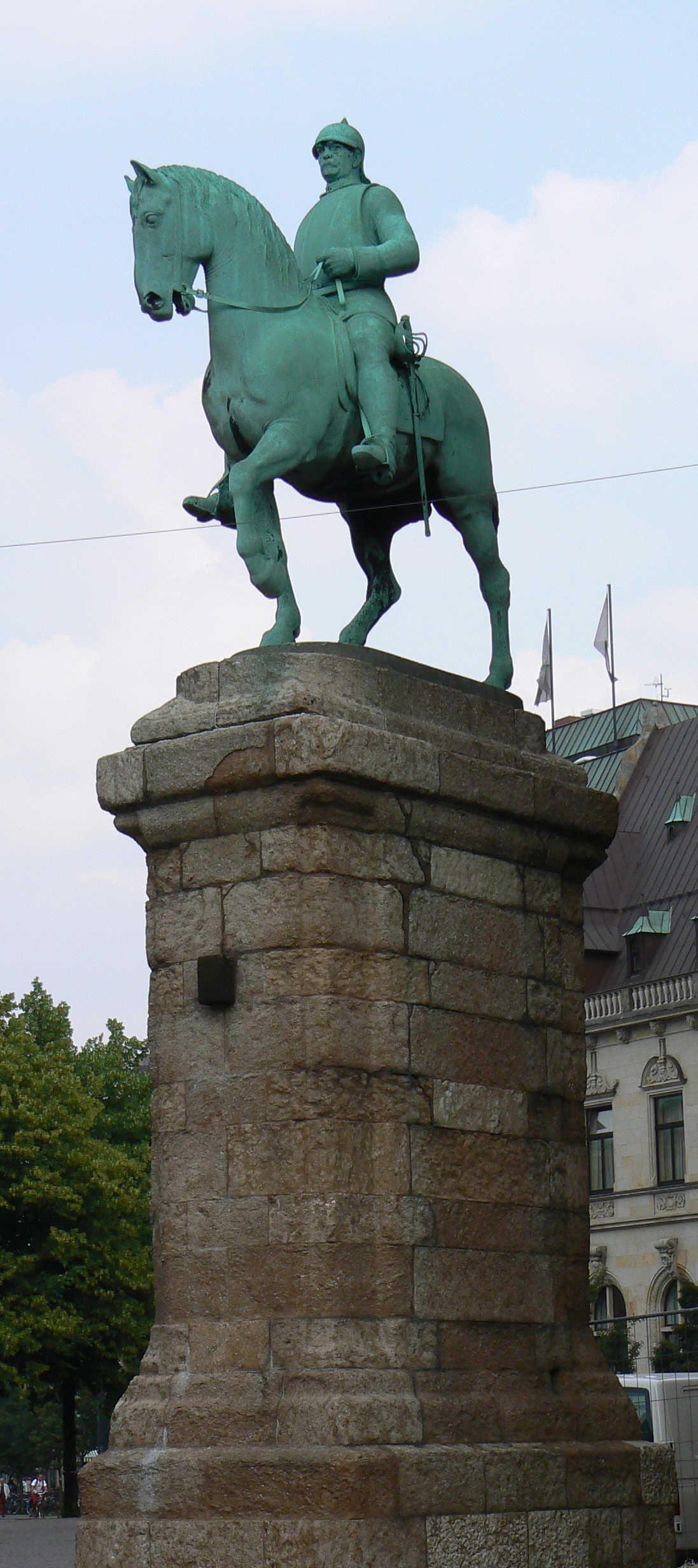 Bismarck-Denkmal, Reiterstandbild Otto von Bismarck in Bremen, Am Dom