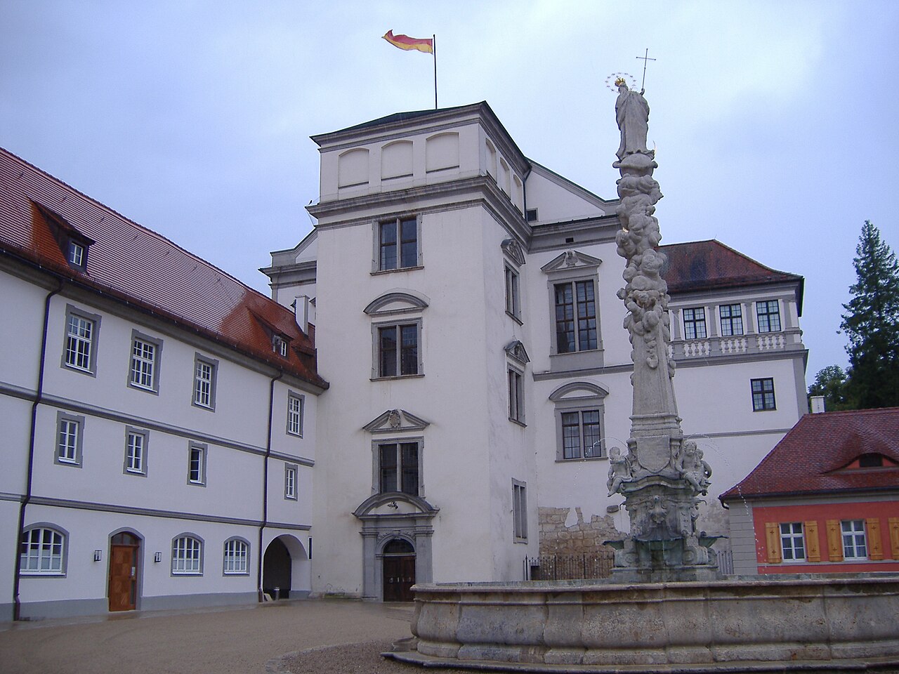Innenhof Schloss Öttingen