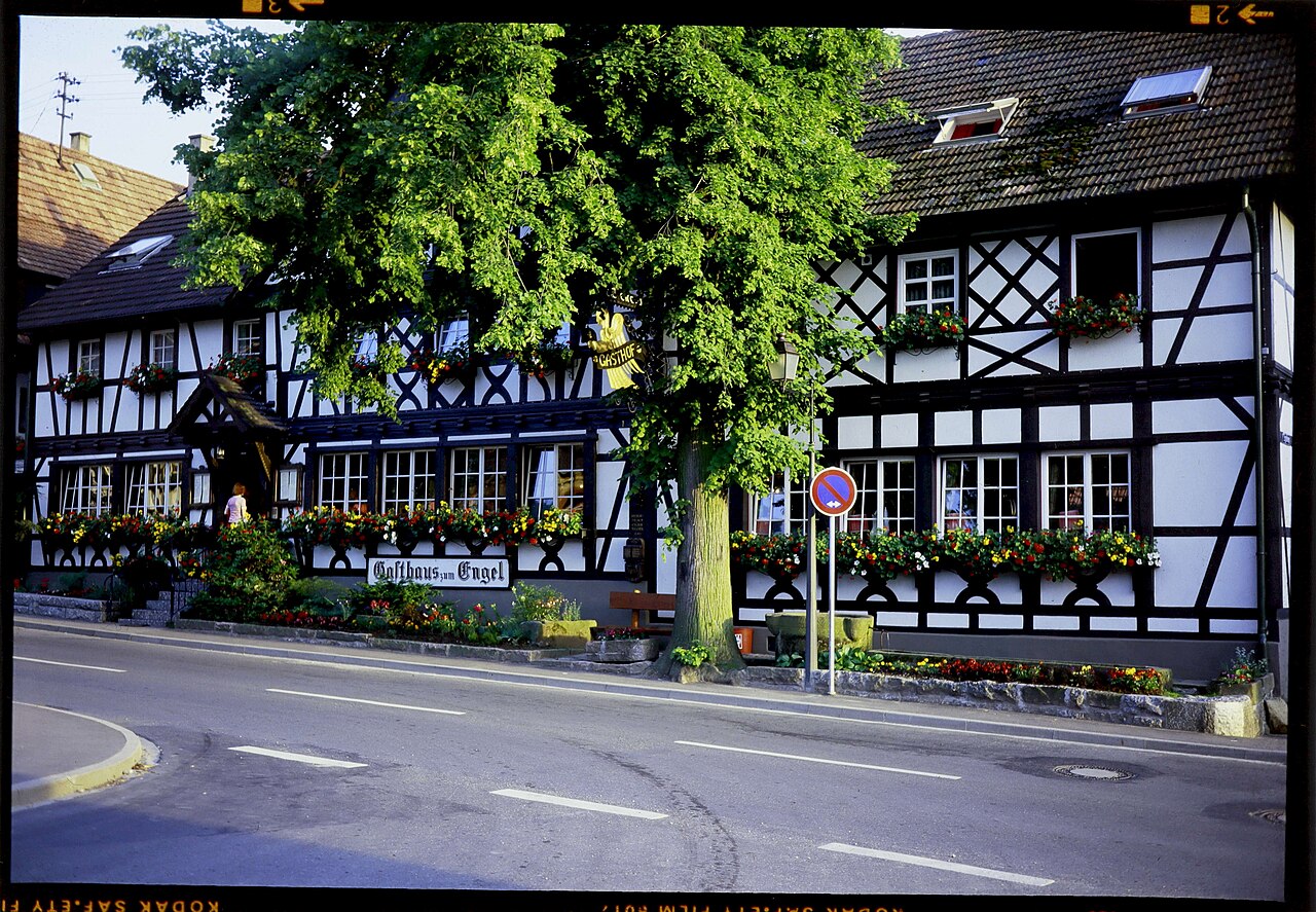 Sasbachwalden: Gasthaus zum Engel, Fachwerkbau