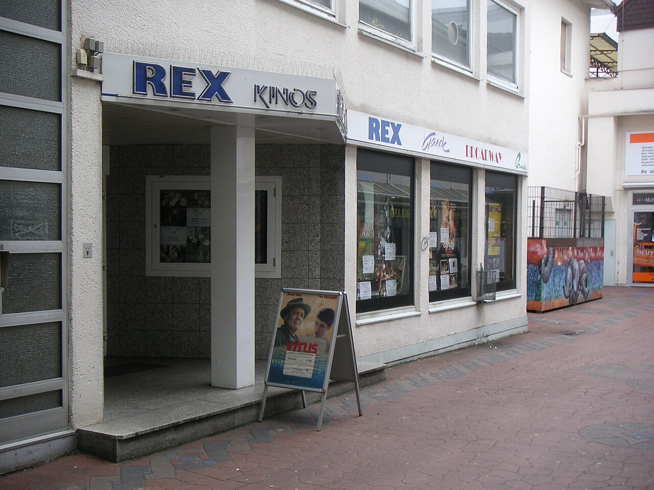 Kino Helia, Säle Rex und Bambi, Wilhelminenstraße Darmstadt