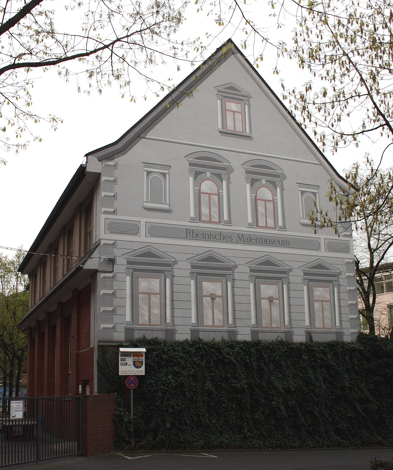 Bonn, Germany: facade of the rhenish museum of painters