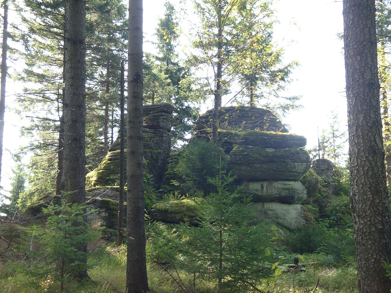 Gipfelfelsen des Riesenberges