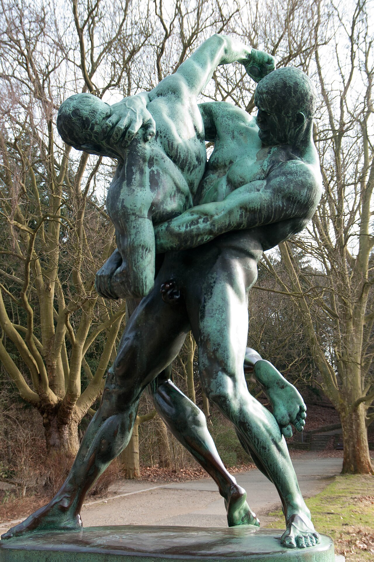 Volkspark Rehberge, Berlin, in March 2016