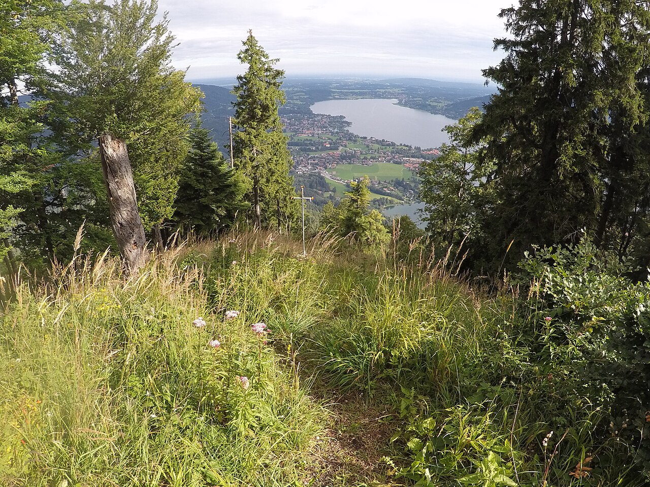 Ringspitz, Bavaria, Tegernsee in the background