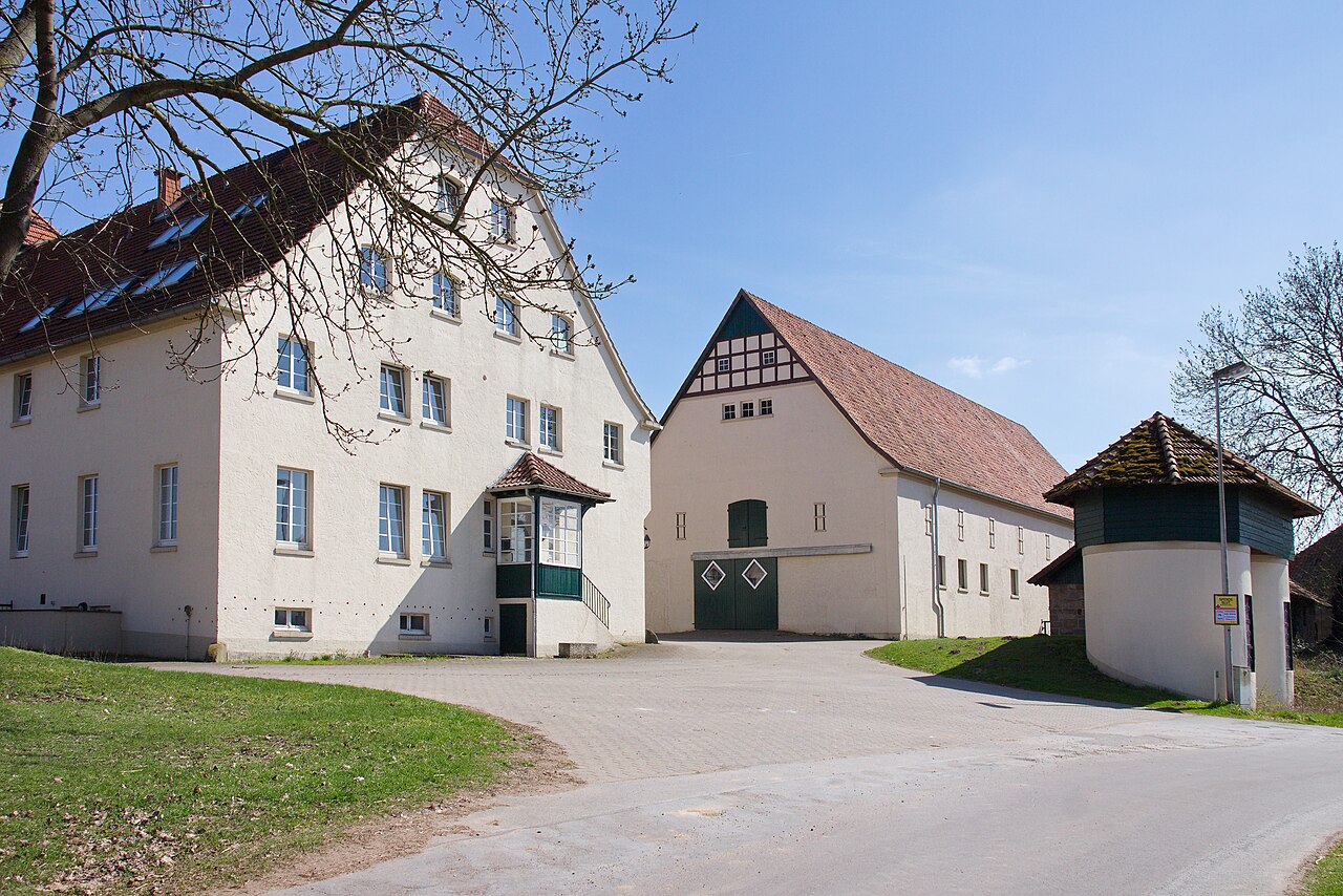 Rittergut Schlüsselburg in Wasserstraße (Petershagen), Niedersachsen, Deutschland