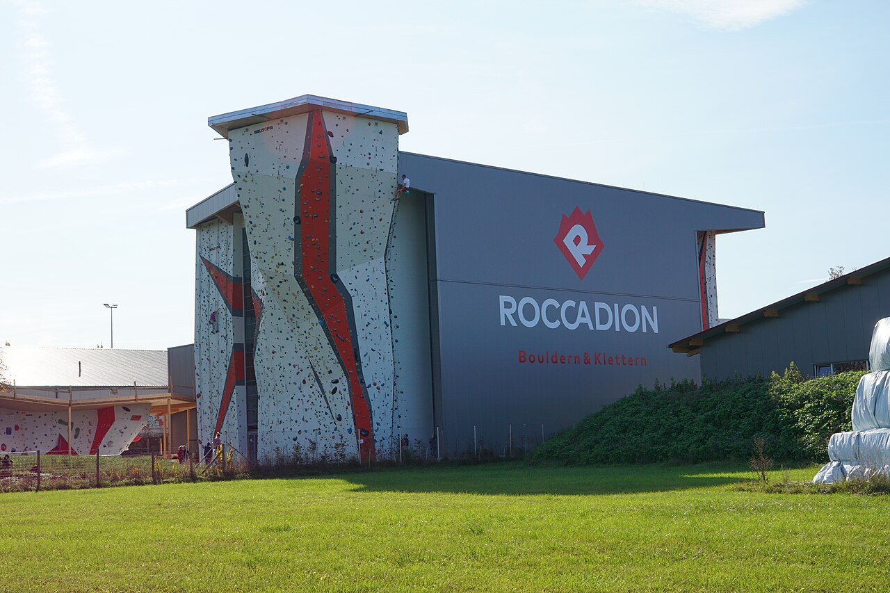 Roccadion Böblingen, eine Kletterhalle mit Außenbereich