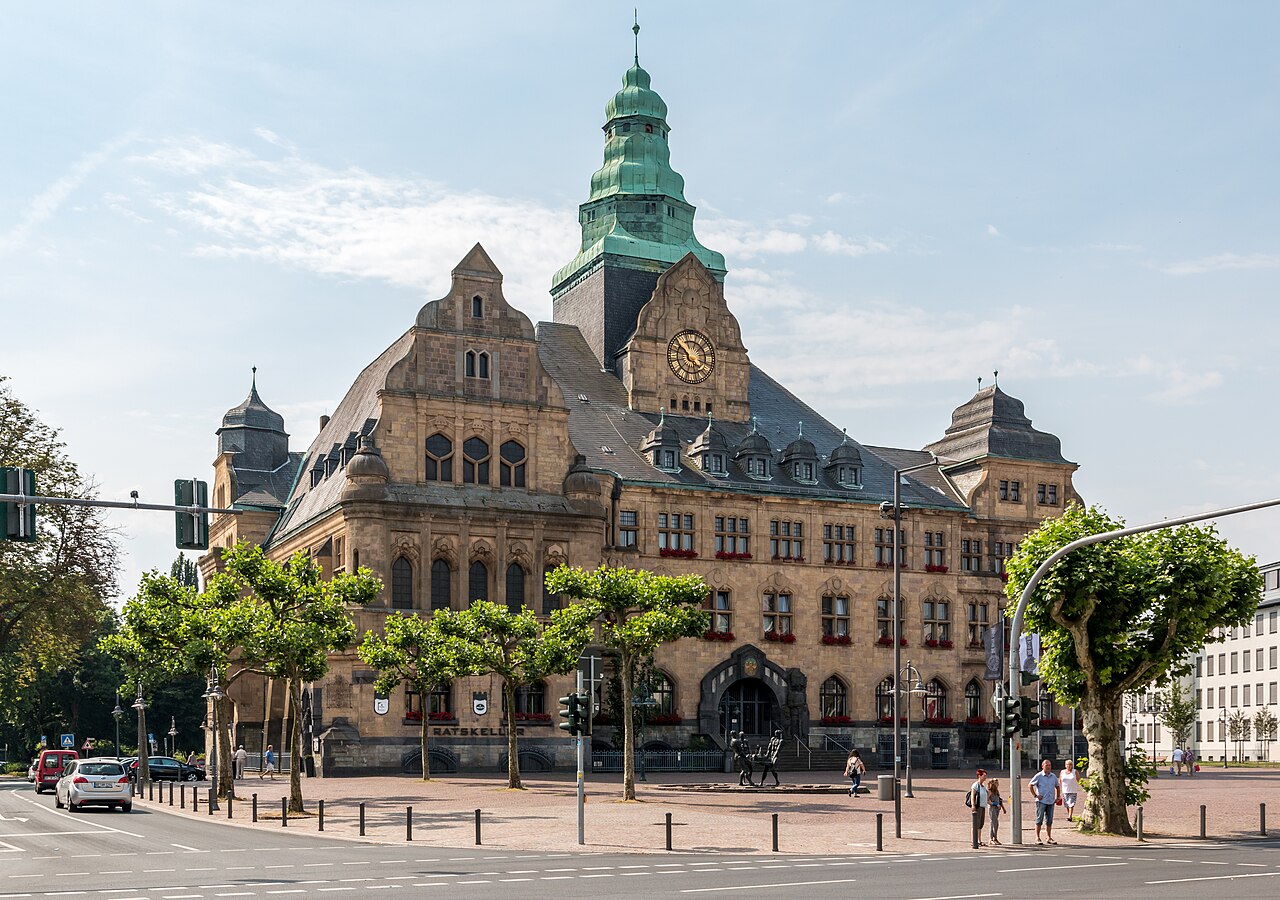 Town hall, Recklinghausen , North Rhine-Westphalia , Germany