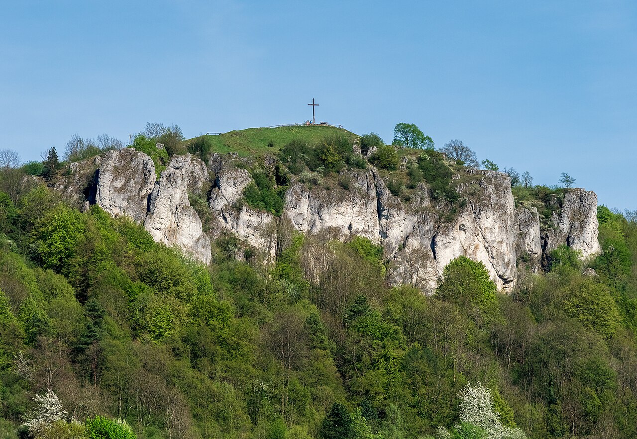View from the south to the Rodenstein (Walberla)