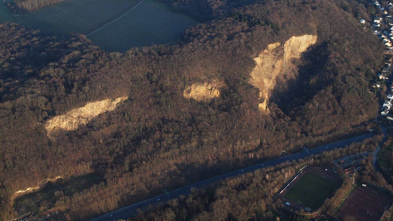 Rabenlay und Kuckstein in Bonn- Oberkassel : Luftaufnahme