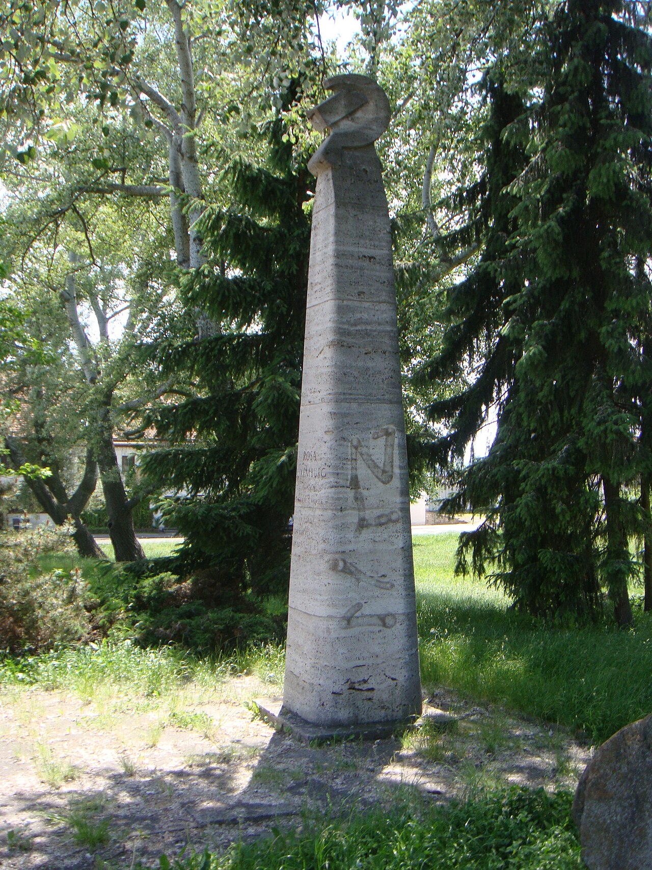 Rosa-Luxemburg-Denkmal von 1959