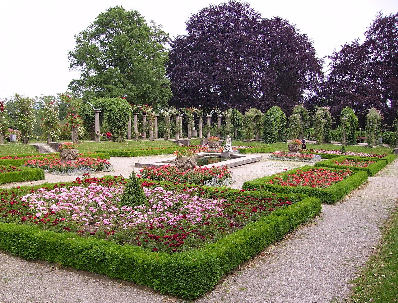 garden in Stuttgart-Bad Cannstatt, Germany